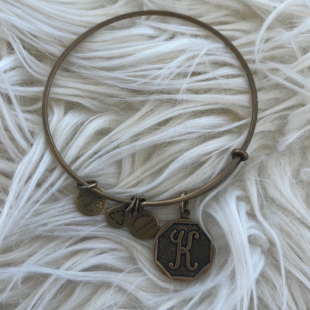 Alex and Ani “K” Bracelet